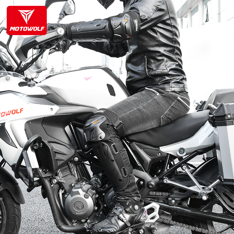 “محافظ زانو و آرنج Motowolf MDL1029 نمای جلو”