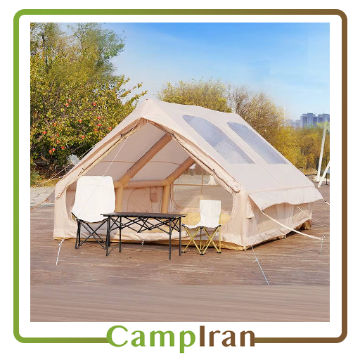 چادر بادی اتوماتیک دو نورگیر 12 متری