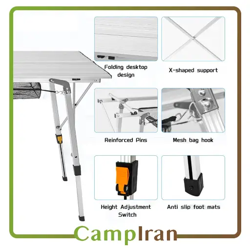 میز کمپ مستر CAMP MASTER - تصویر 7