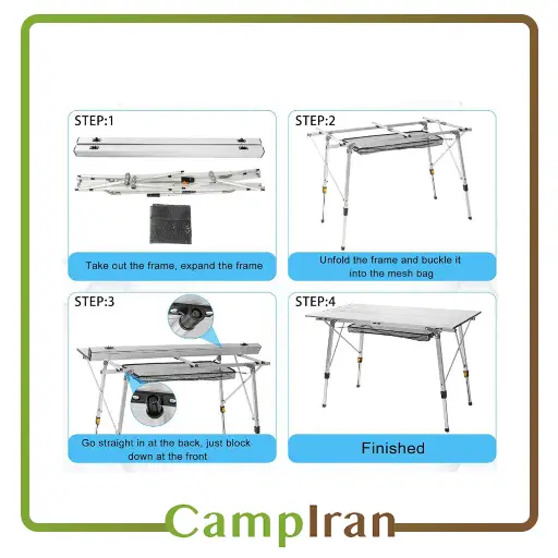 میز کمپ مستر CAMP MASTER
