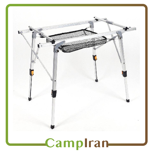 میز تاشو آلومینیومی با تنظیم ارتفاع - تصویر 4