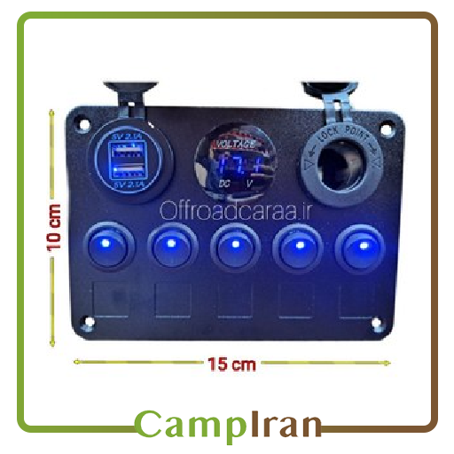 کلید آفرودی پنج پل