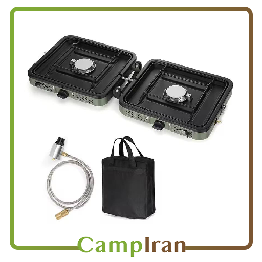 اجاق گاز کمپینگ دو شعله تاشو