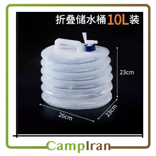 سطل آب تاشو شیر دار - تصویر 3