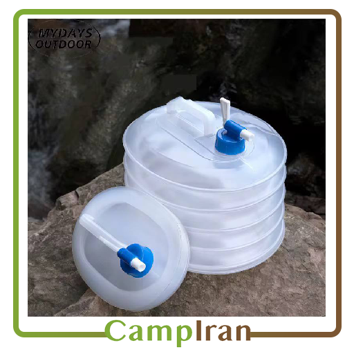 سطل آب تاشو شیر دار - تصویر 4