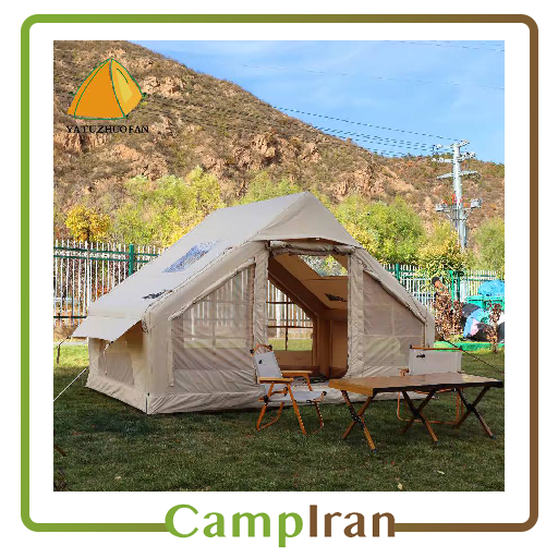 چادر کمپینگ بزرگ ضد آب در فضای باز