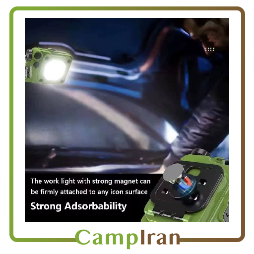 چراغ کار کوچک COB جاکلیدی