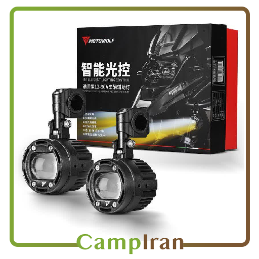 پروژکتور موتورسیکلت برند MOTOWOLF مدل 5006